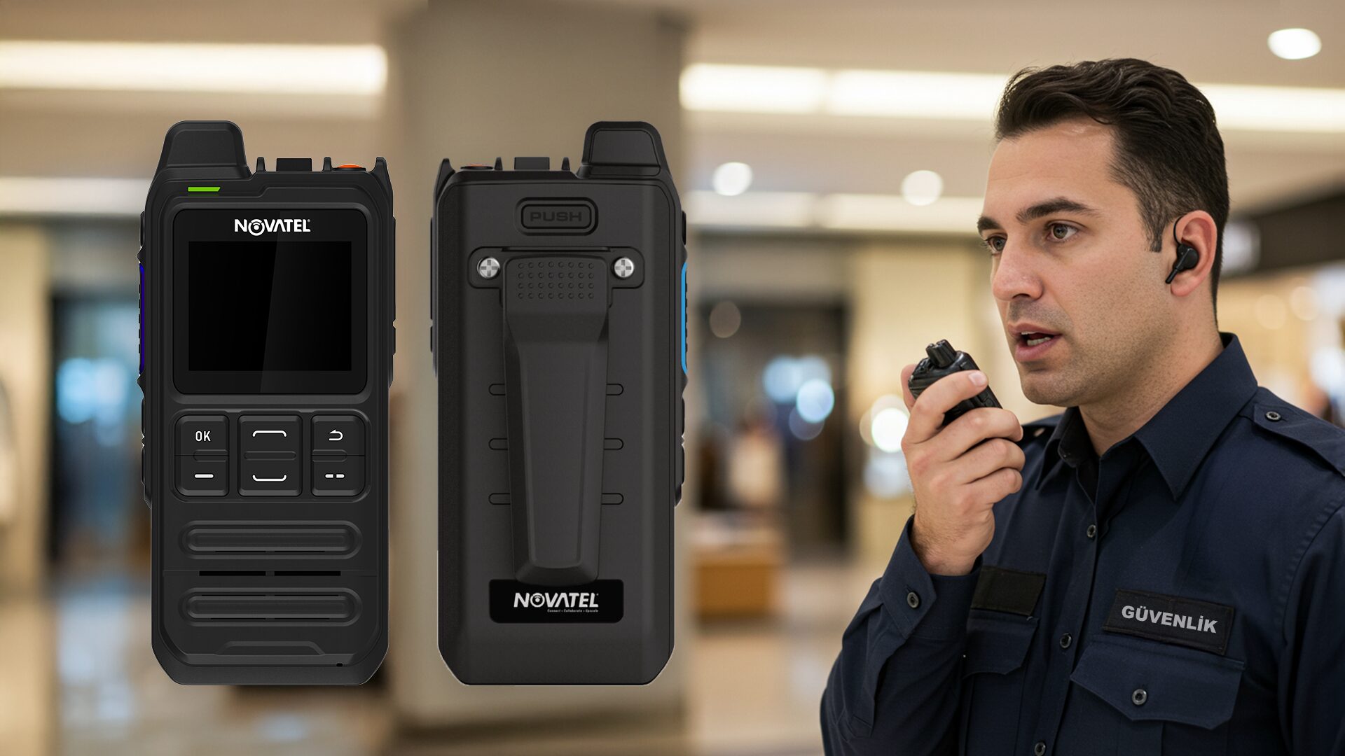 AVM Güvenliğinde Yeni Nesil Haberleşme Novatel N120